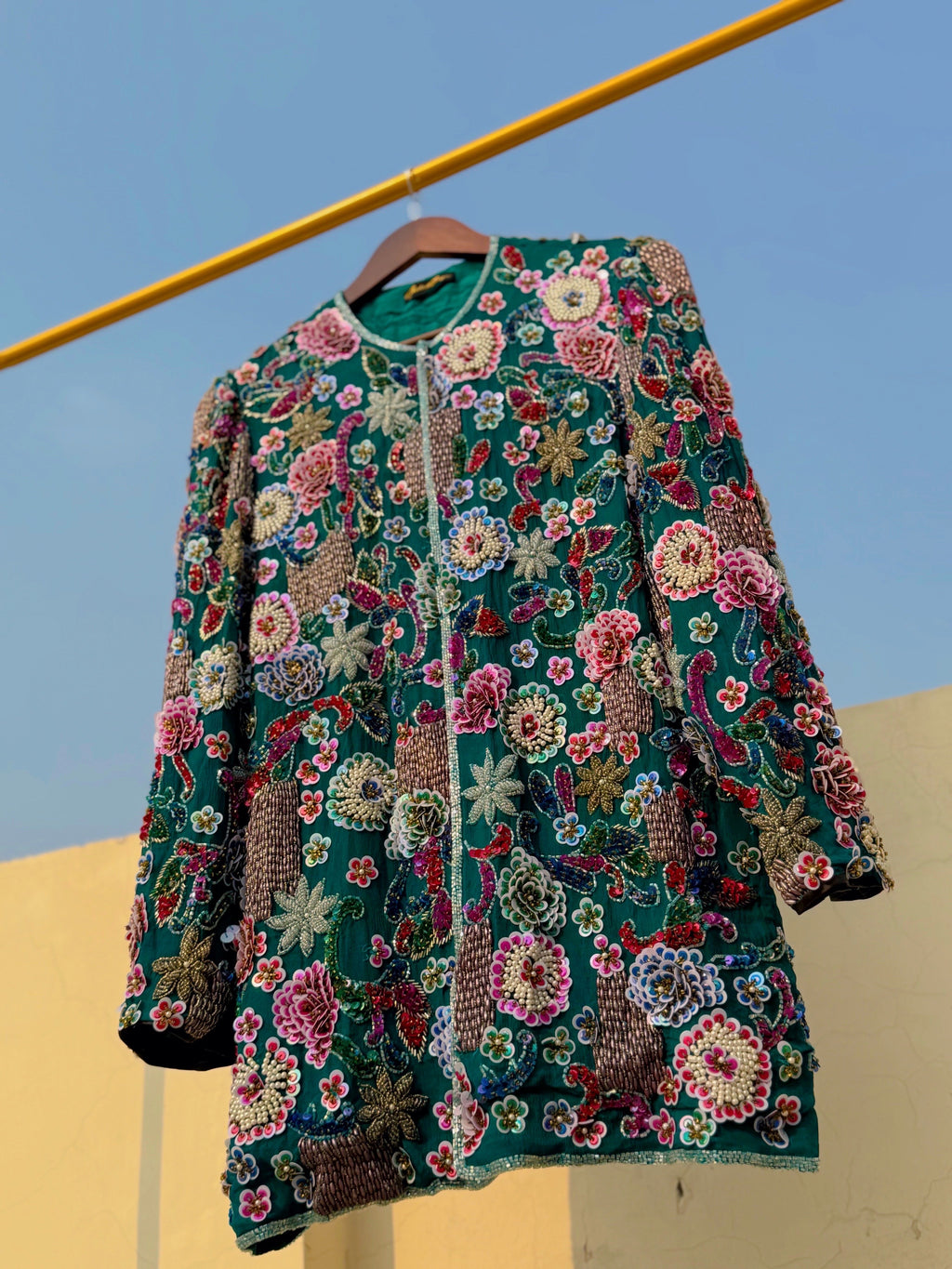 Diana emerald Jacket