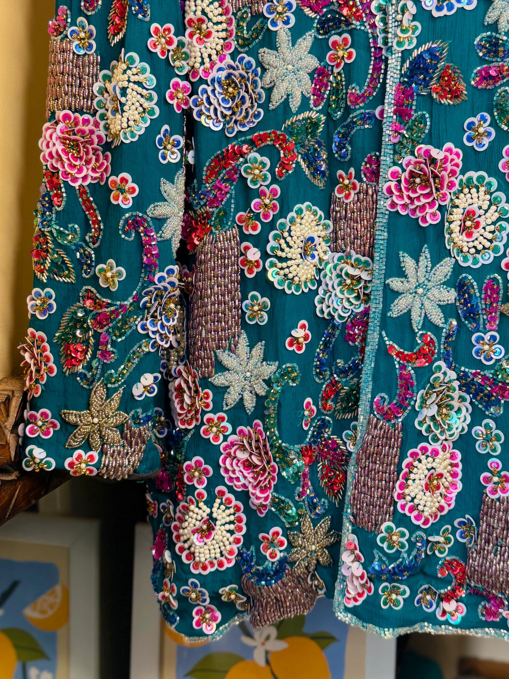 Diana emerald Jacket