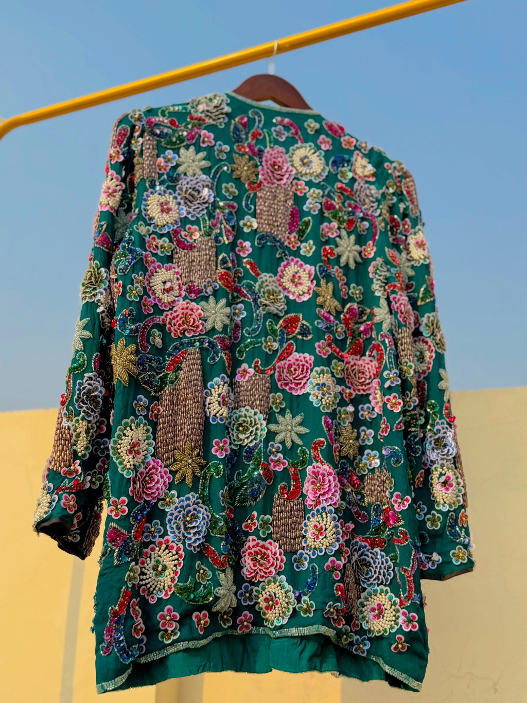 Diana emerald Jacket