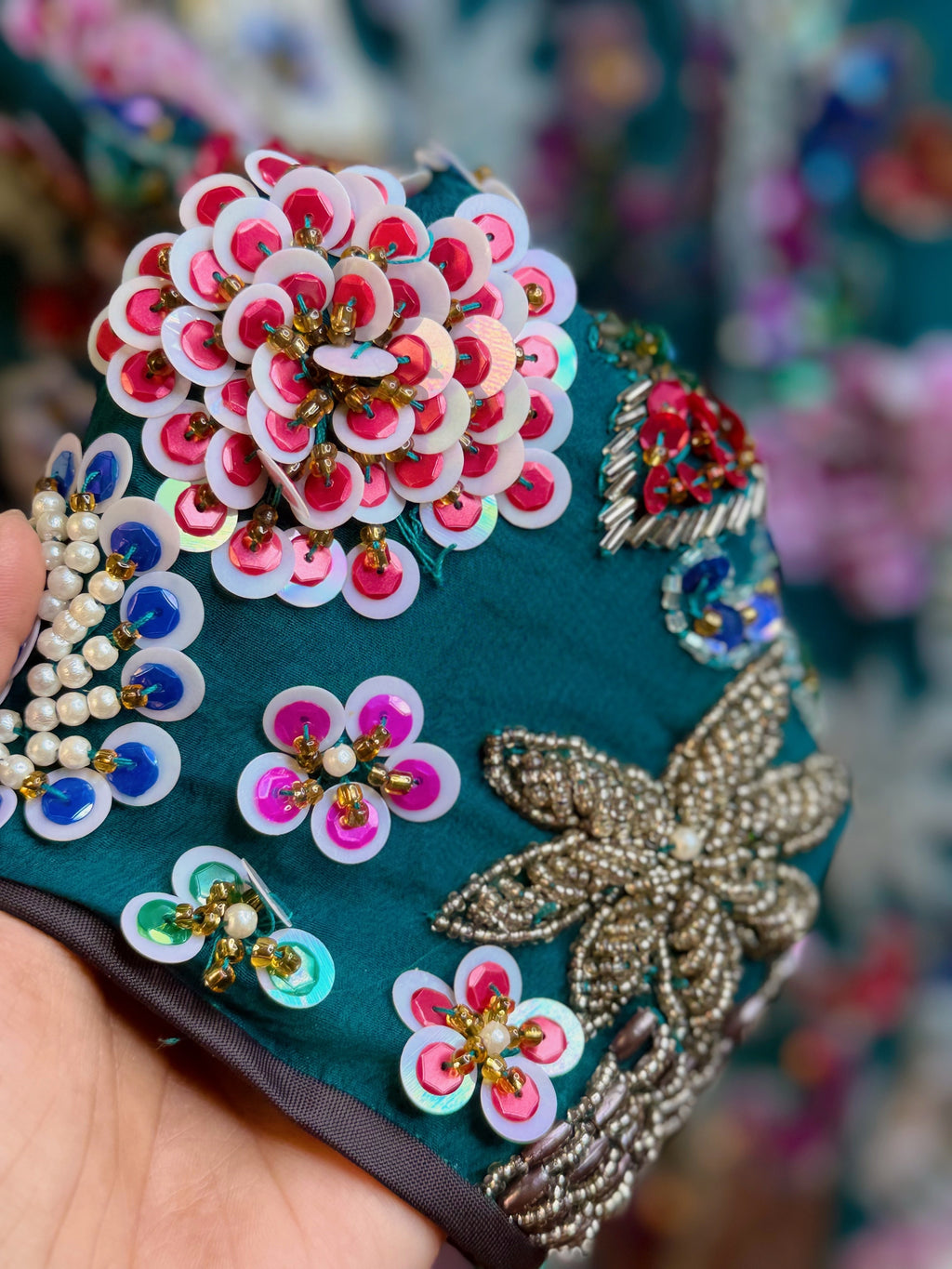 Diana emerald Jacket