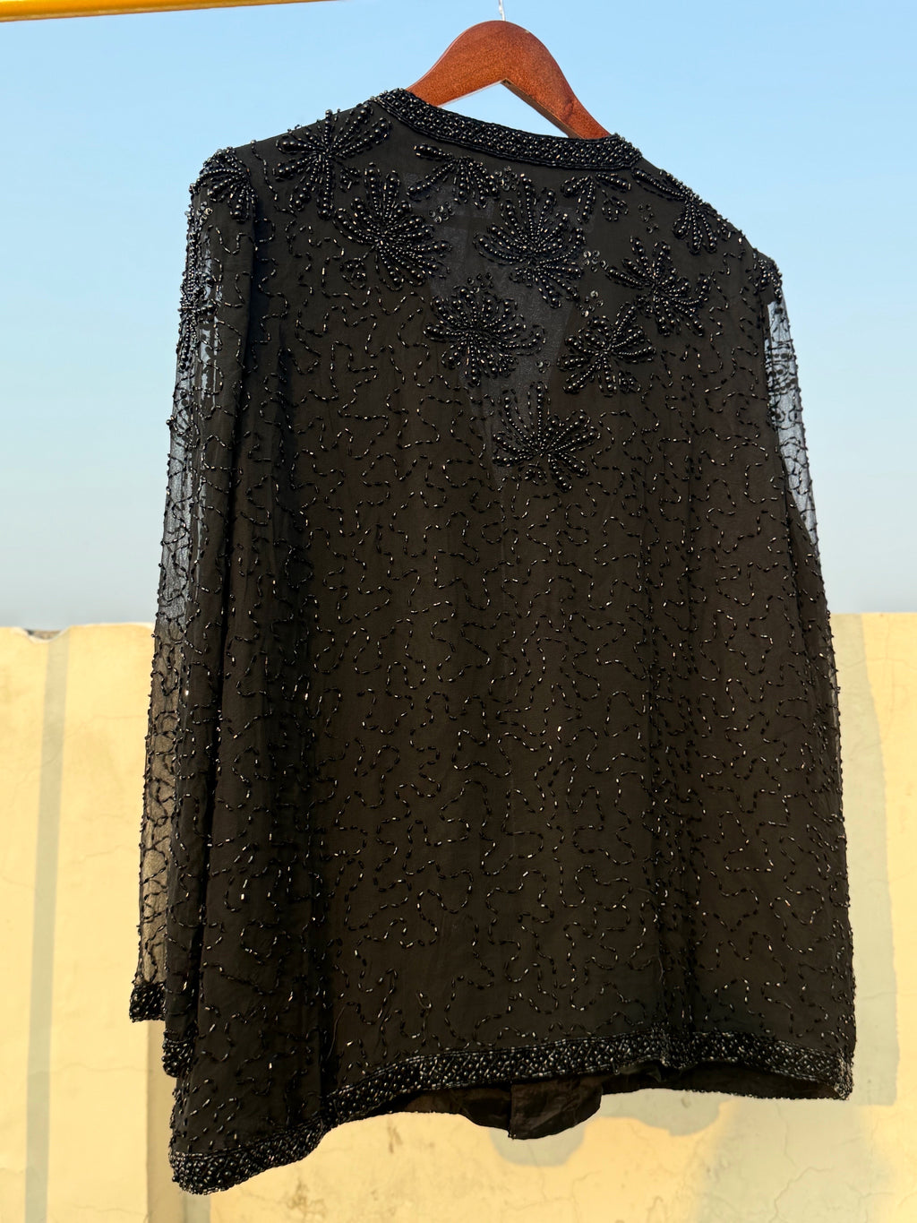 Black embellished jacket