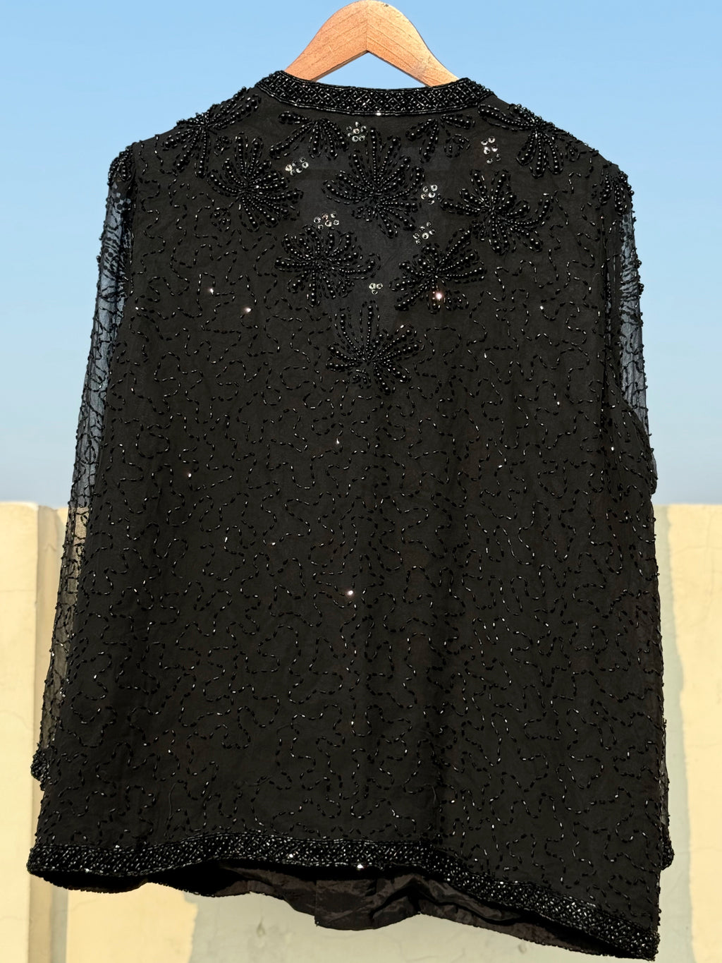 Black embellished jacket