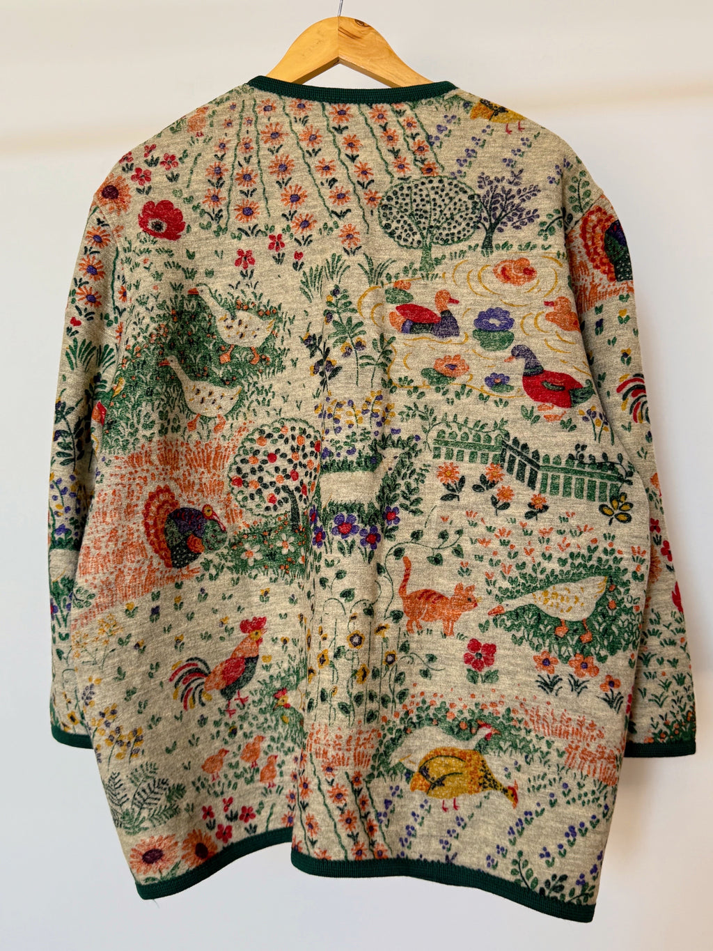 Giesswein garden print vintage jacket