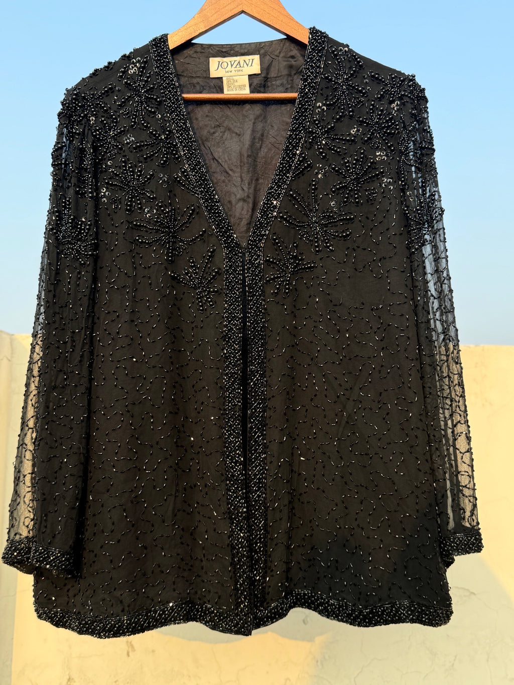 Black embellished jacket