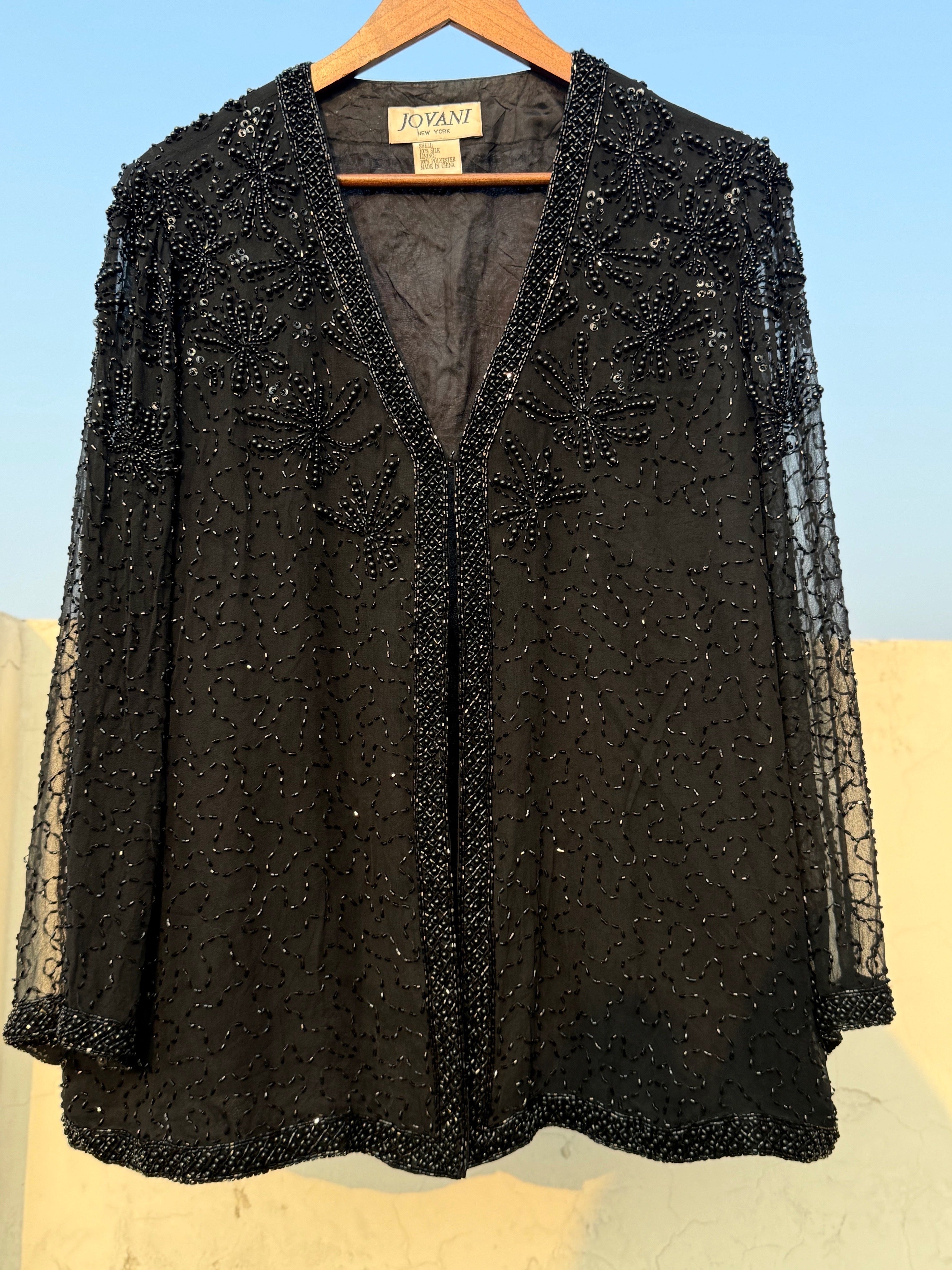 Black embellished jacket