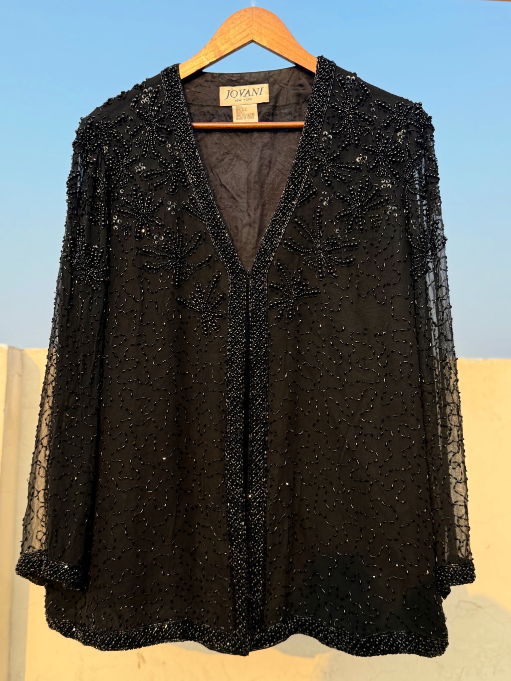 Black embellished jacket