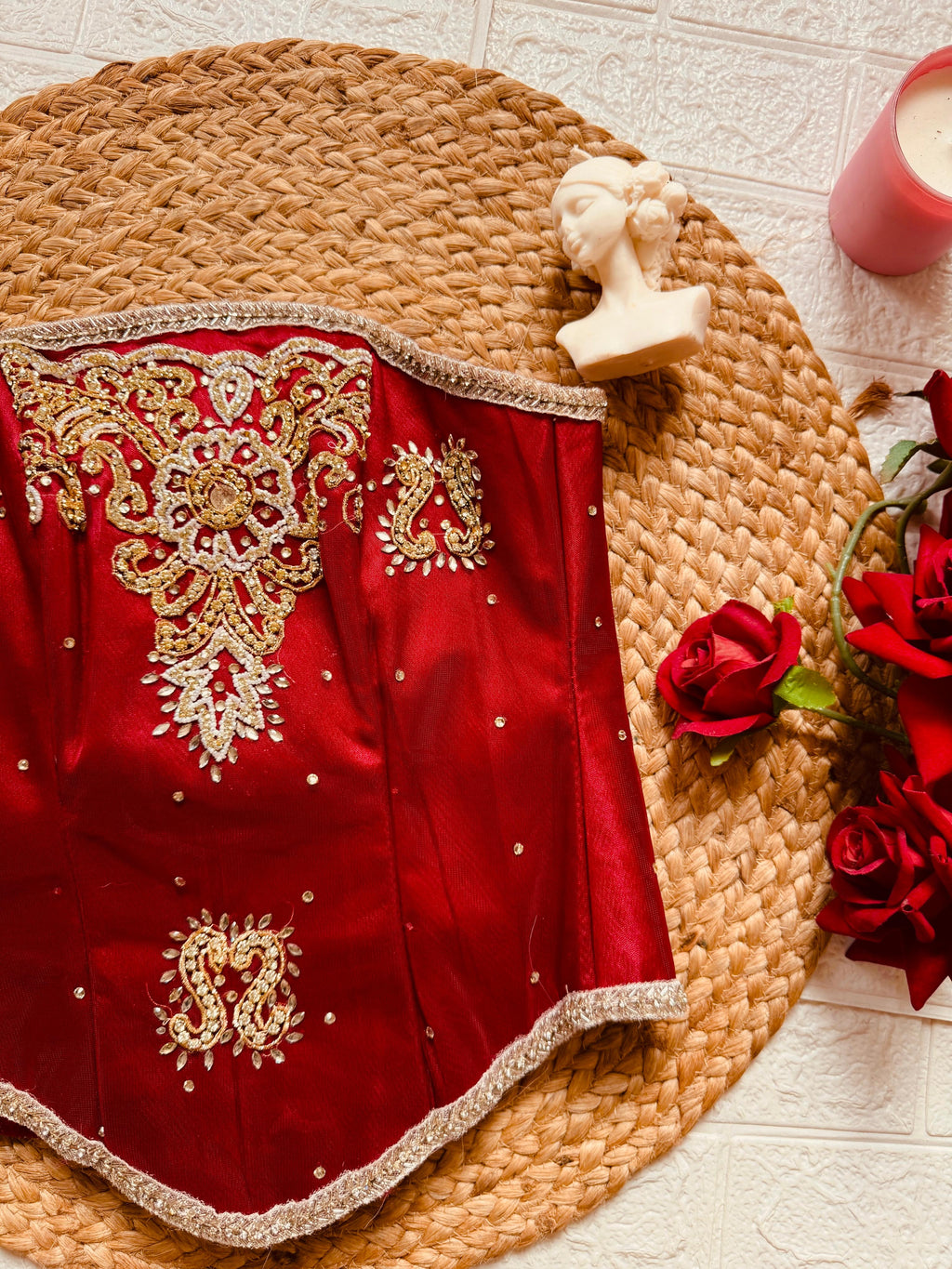 Cherry Red Corset