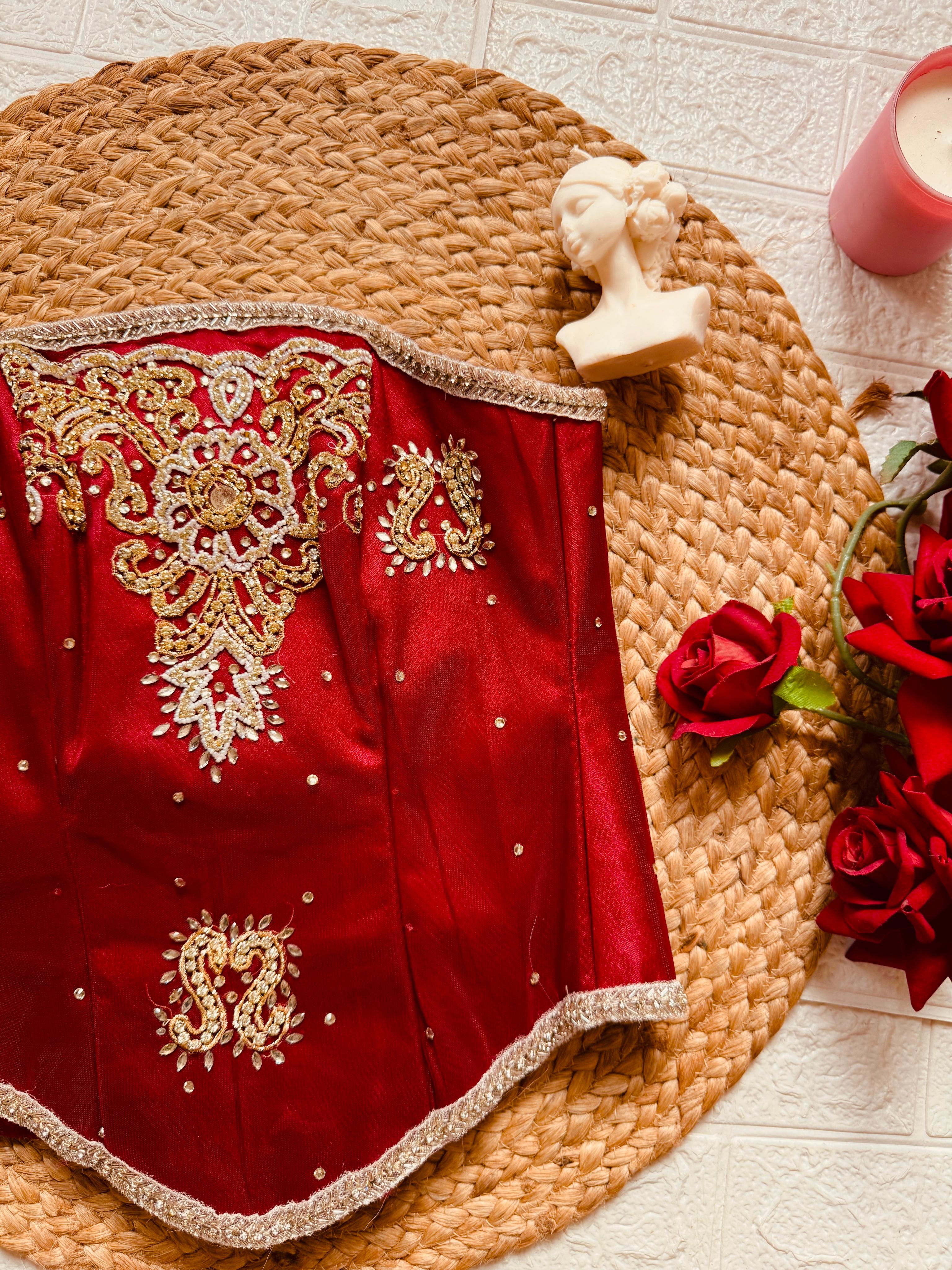 Cherry Red Corset